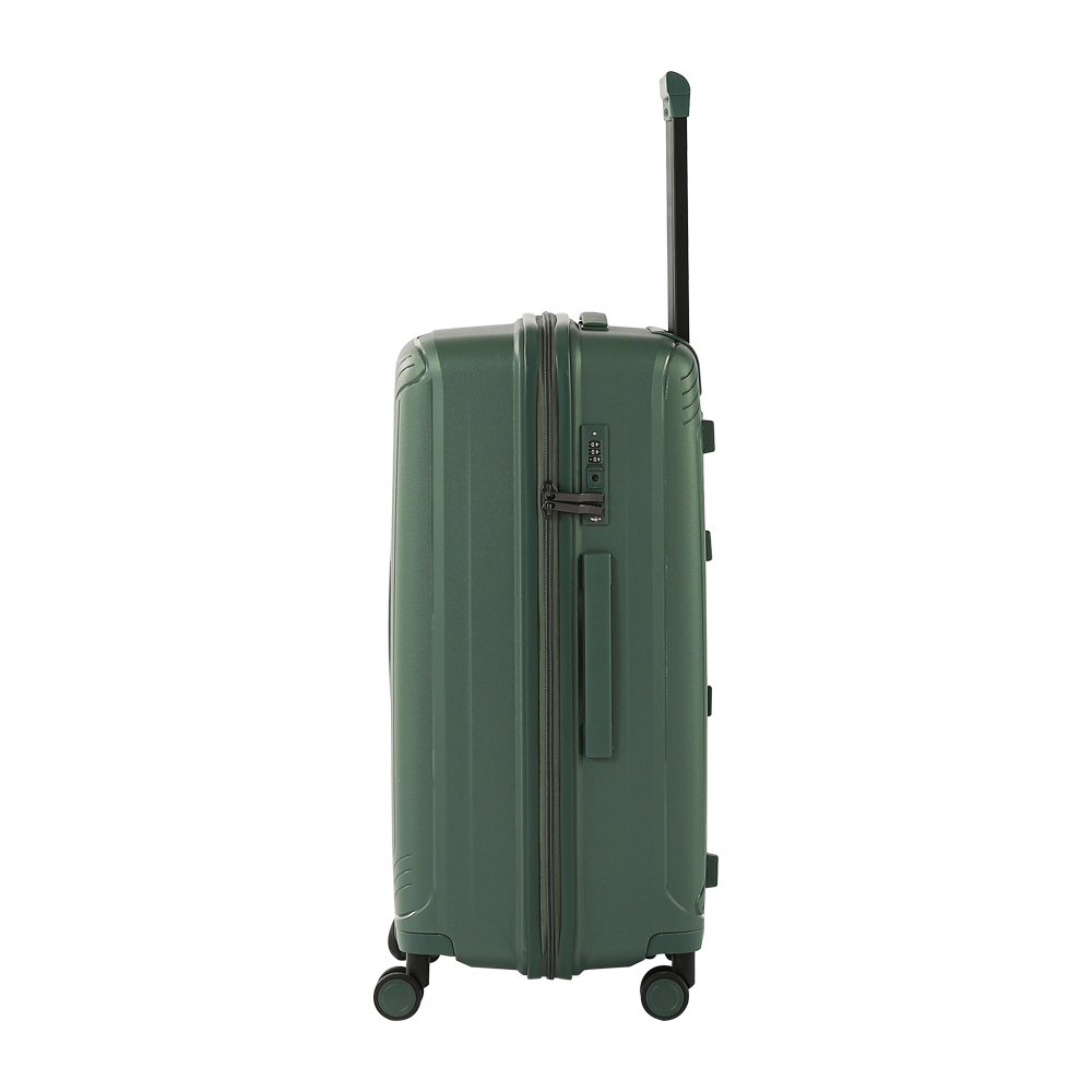 BUBULE PPL19 21 25 29 inch travel luggage with TSA lock PP unisex lightweight zipper suitcase waterproof hard luggage bag